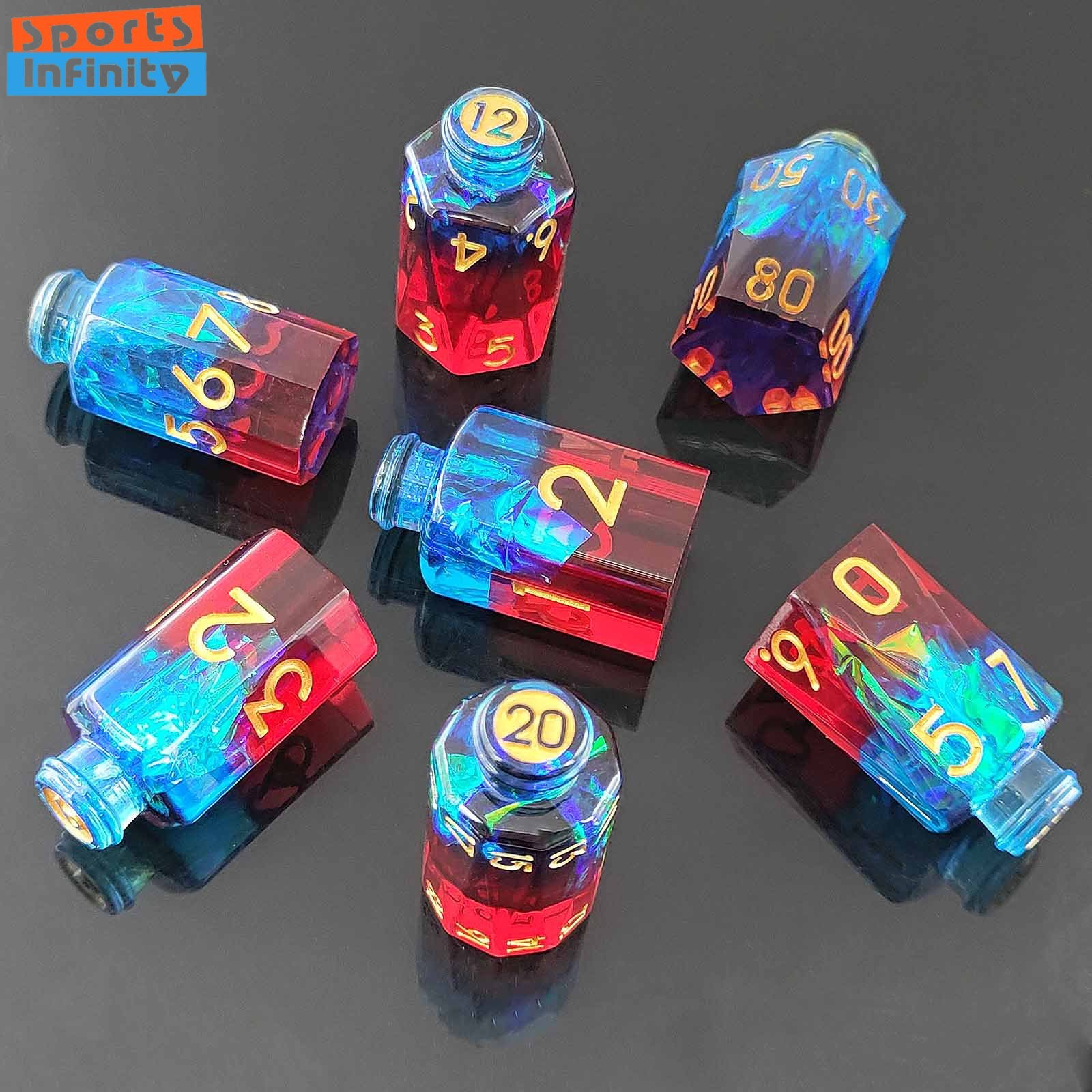 7pcs/set Resin Medicine Bottle - Board Game Roleplay review and price