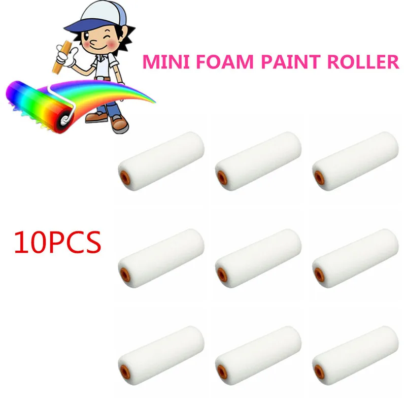 10PCS 100mm Mini White Durable - Miniature Painting Set review and price