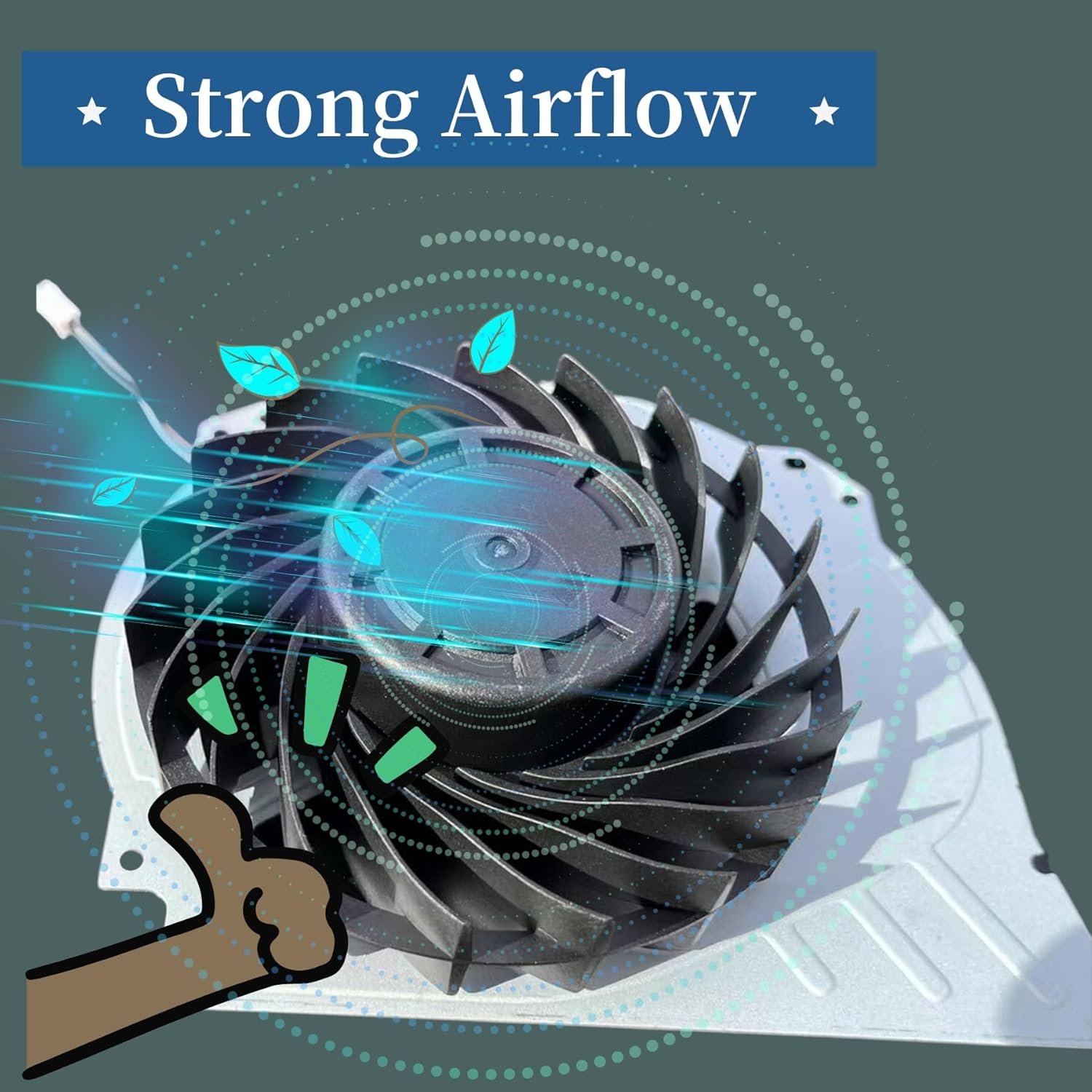 Original Inner Cooling Fan for - Board Game Heat review and price