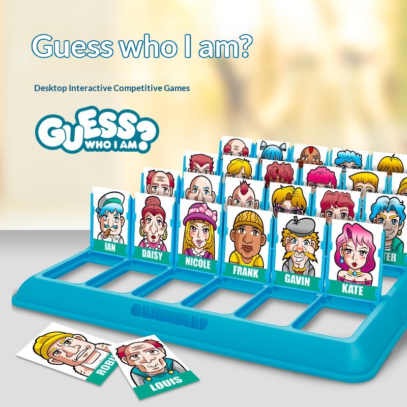 Guess Who I Am Character Guess - Board Game Guess Who review and price
