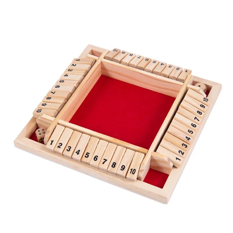 Wooden Dice Board Game Shut Th - Board Game Azul review and price